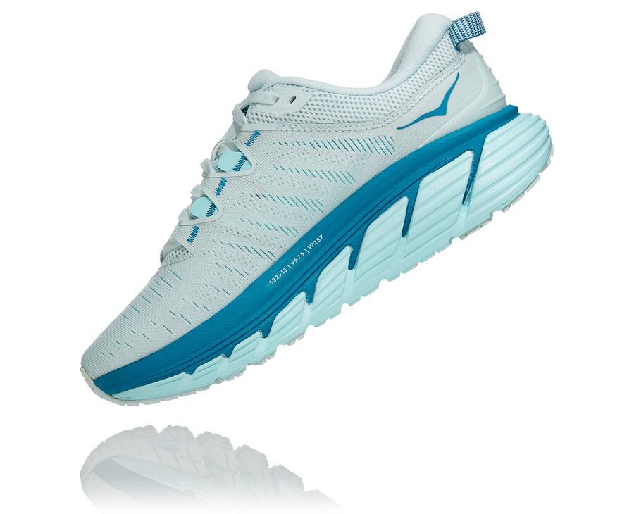 Hoka One One Hardloopschoenen Dames - Gaviota 3 - Blauw - NC2759481